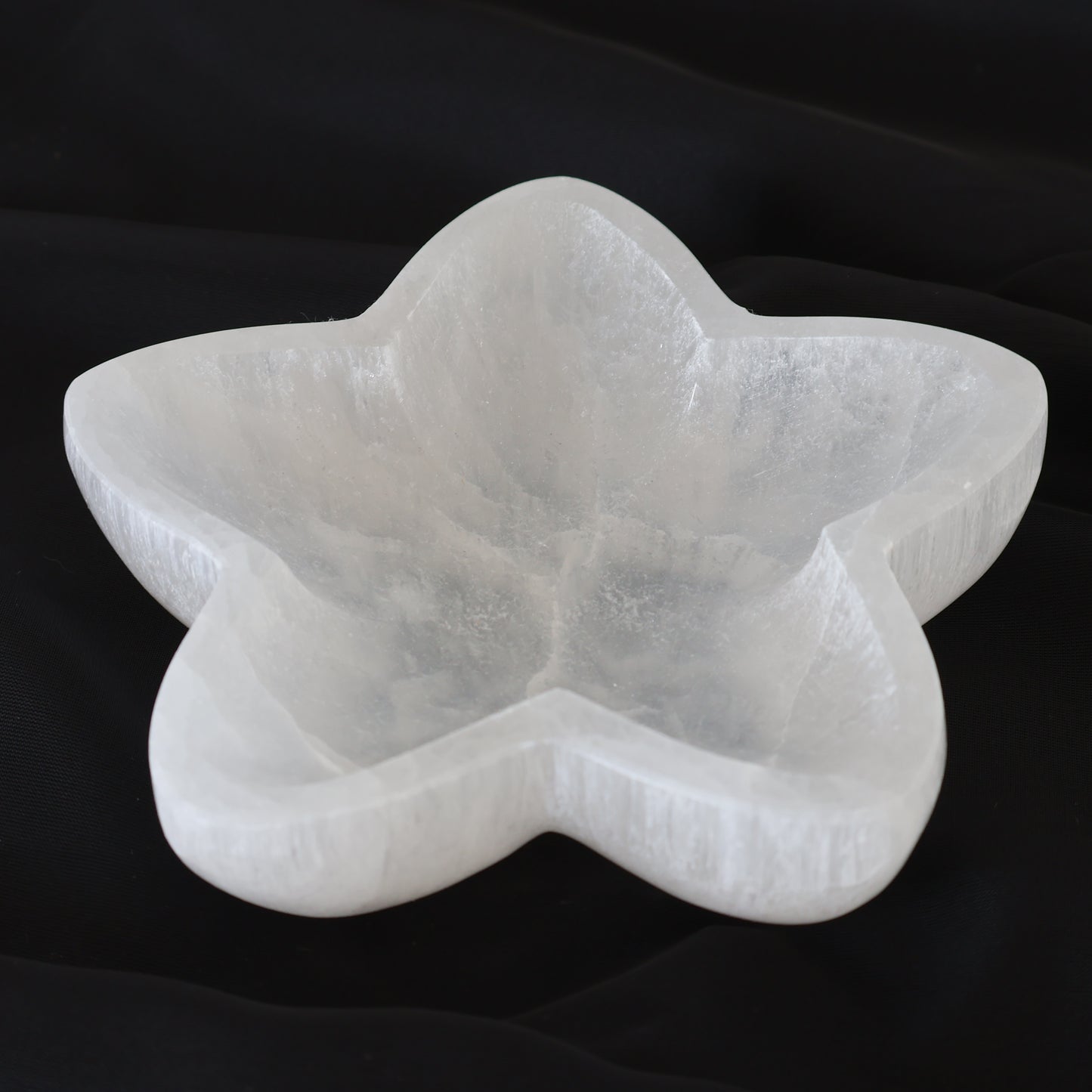 Selenite Star Bowl