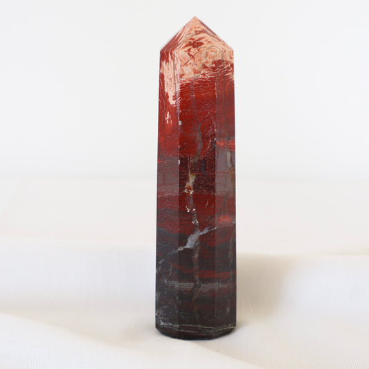 Snakeskin Agate Tower