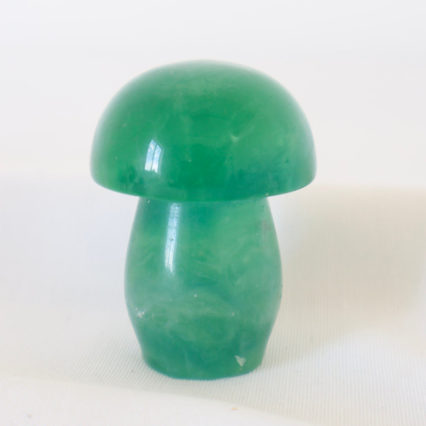 Fluorite Mushroom Carving