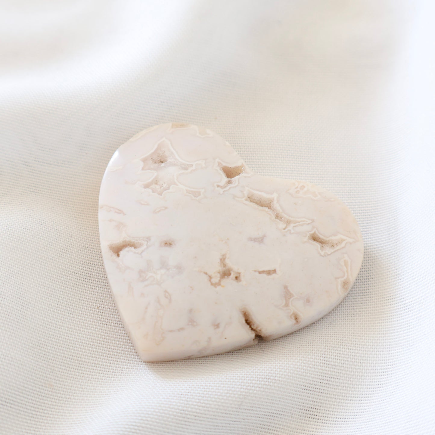 Agate Heart Cabochons