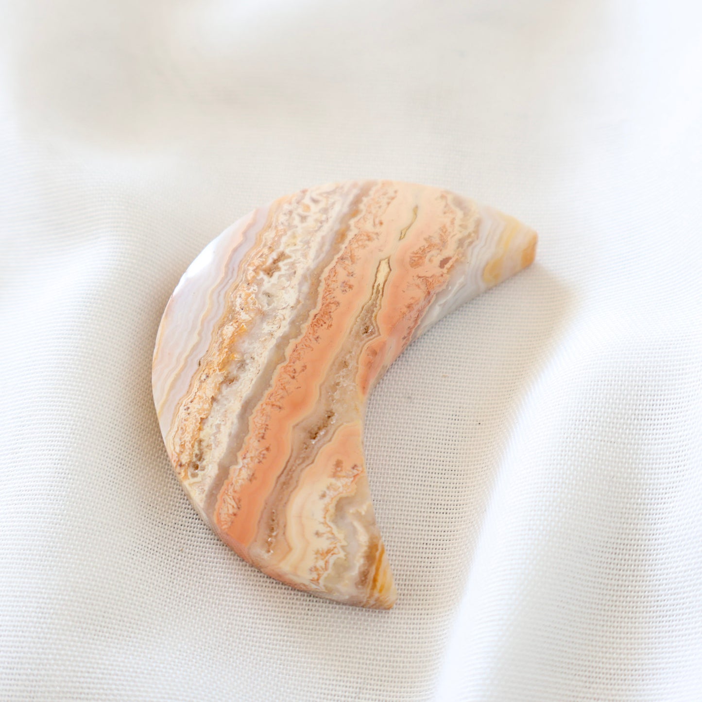 Agate Moon Cabochons