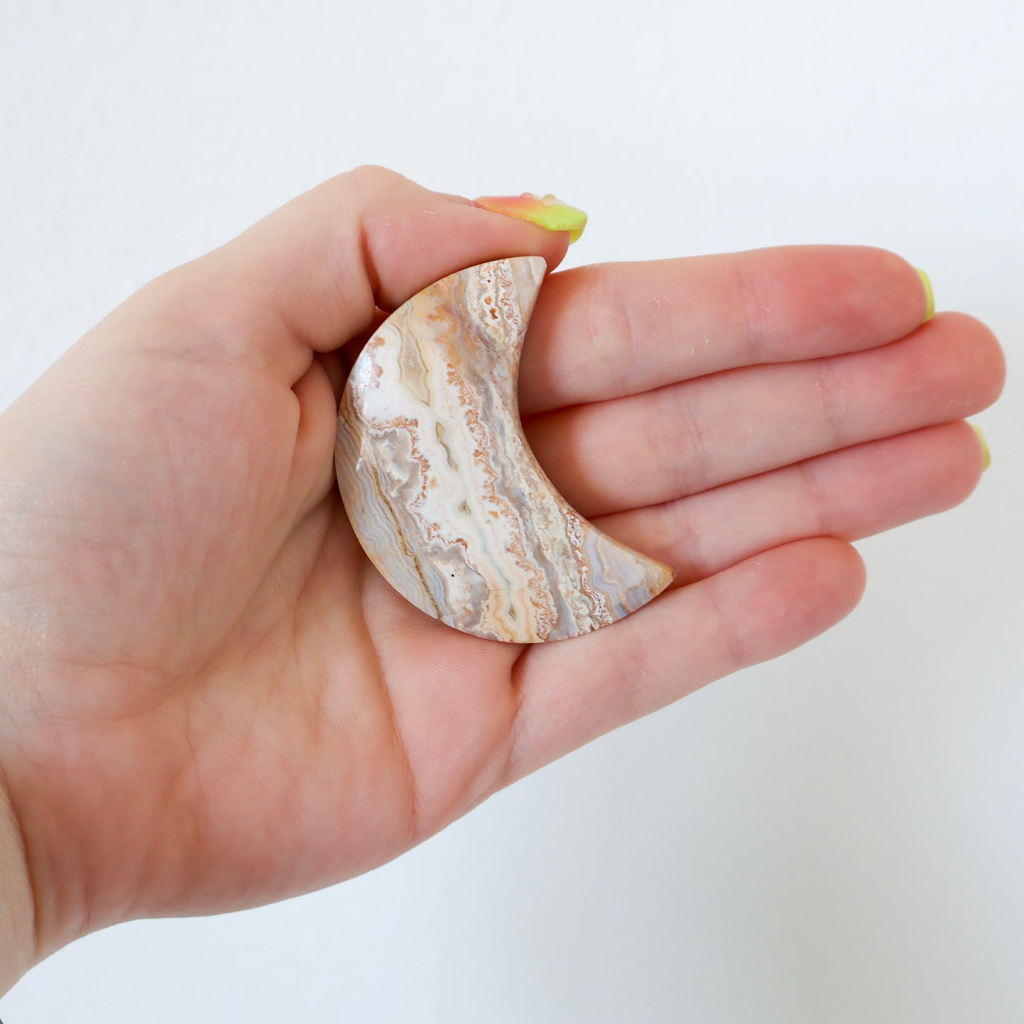 Agate Moon Cabochons