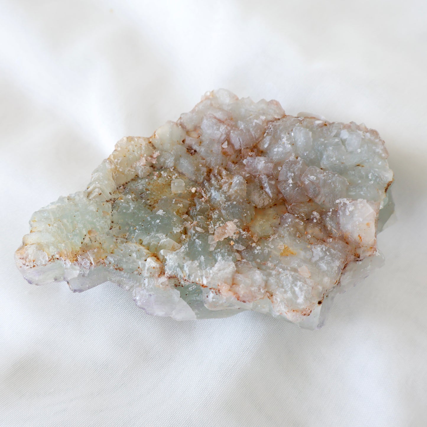 Fluorite- Green with purple tips
