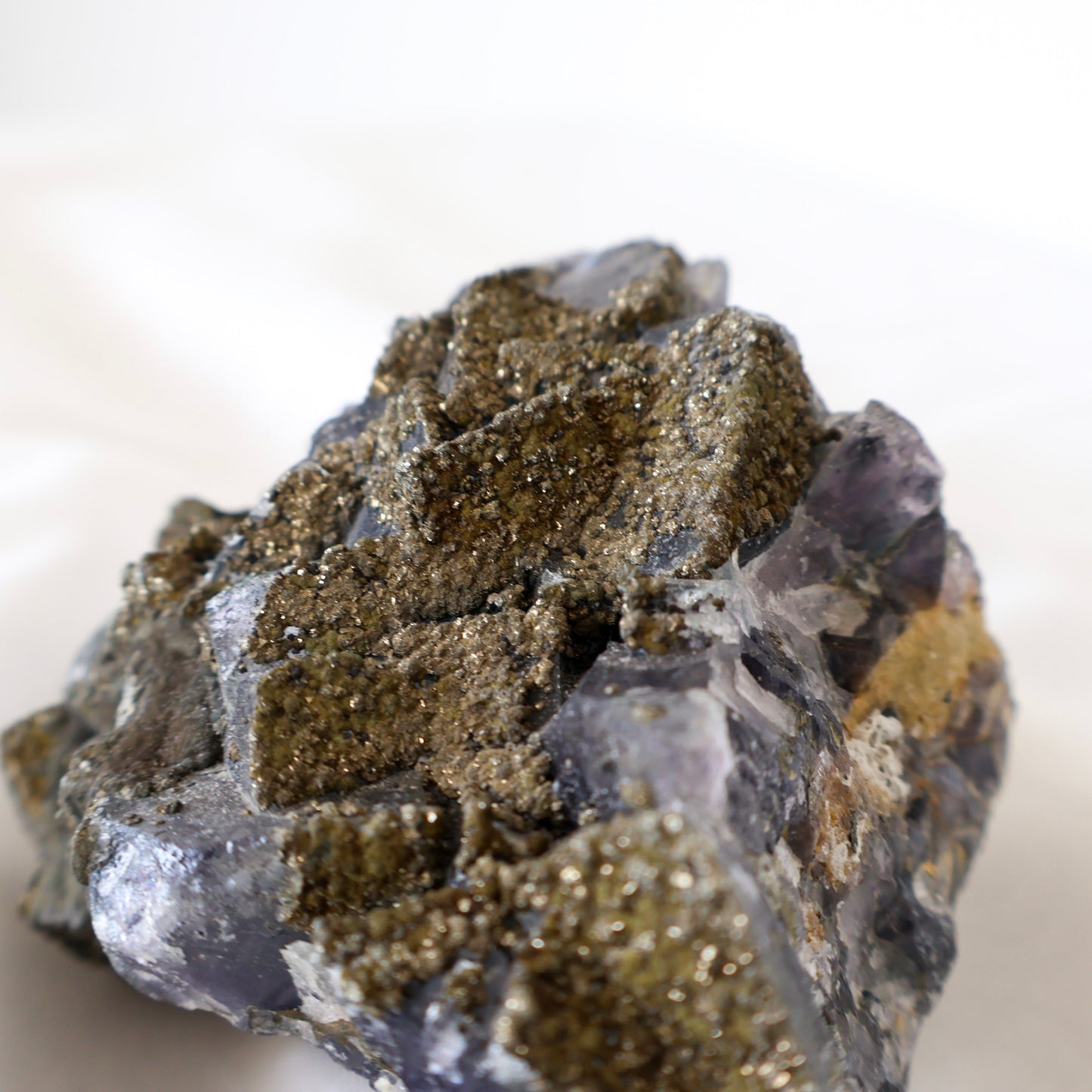 Fluorite with Pyrite