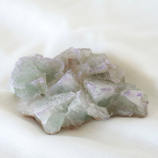 Fluorite- Green with purple tips