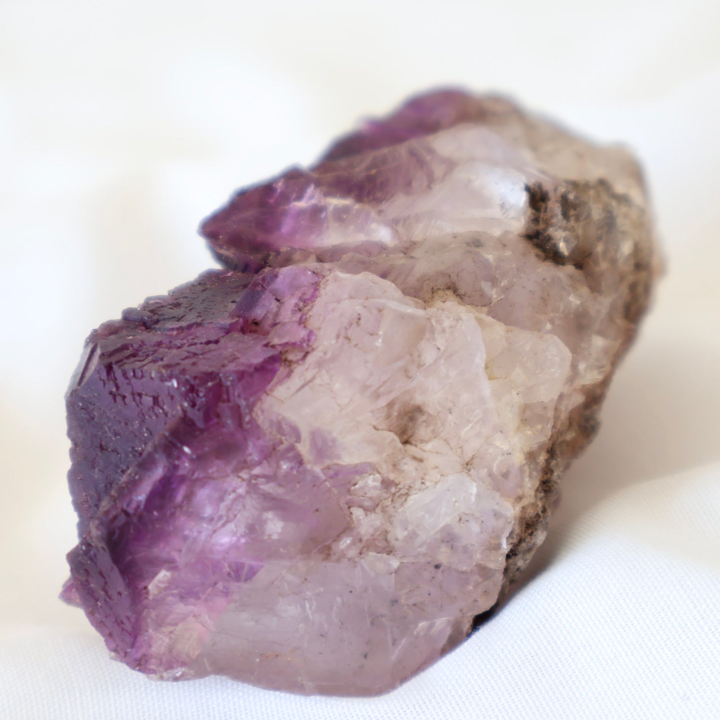 Purple  and white Fluorite