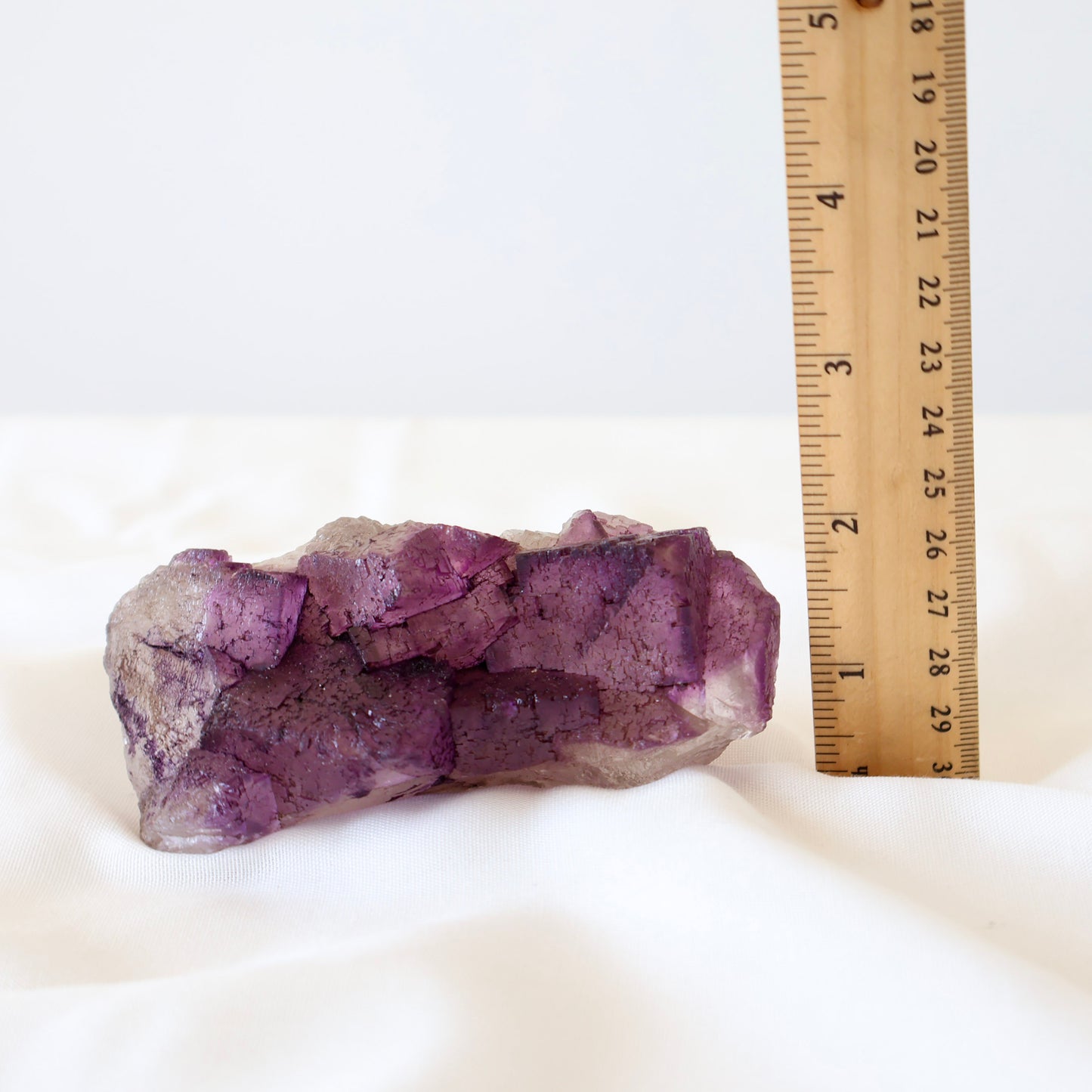 Purple  and white Fluorite