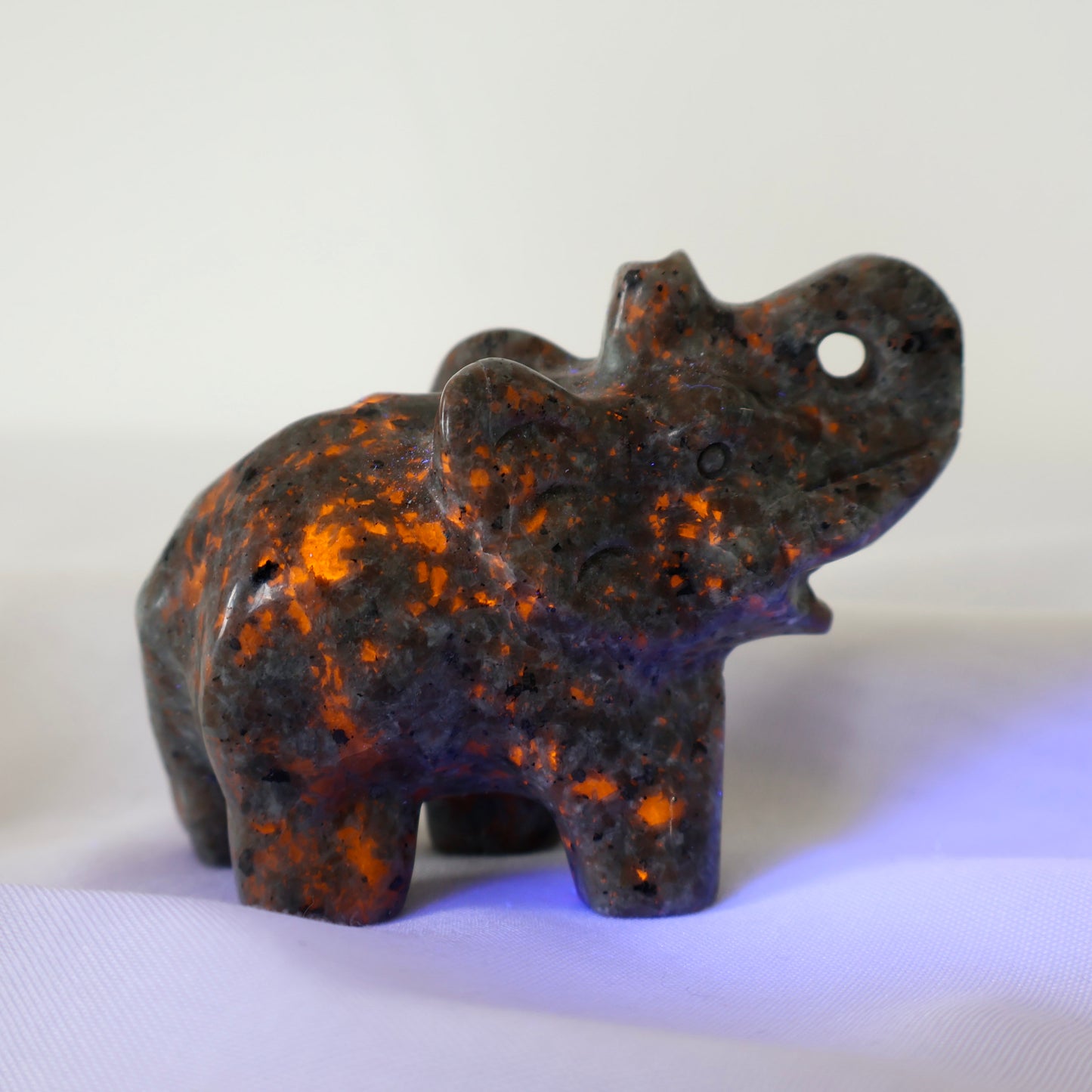 Syenite Elephant Carving