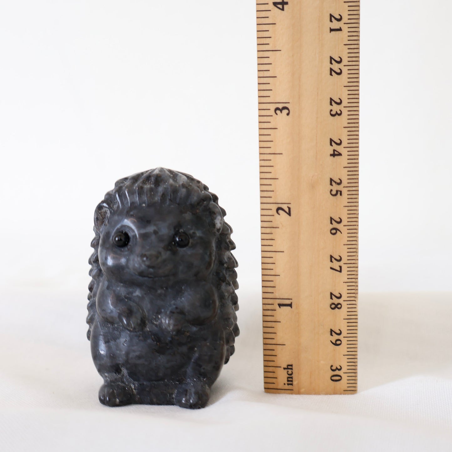 Mix-Stone Hedgehog Carving Pair