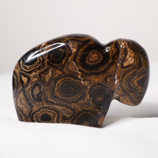 Stromatolite Buffalo Carving