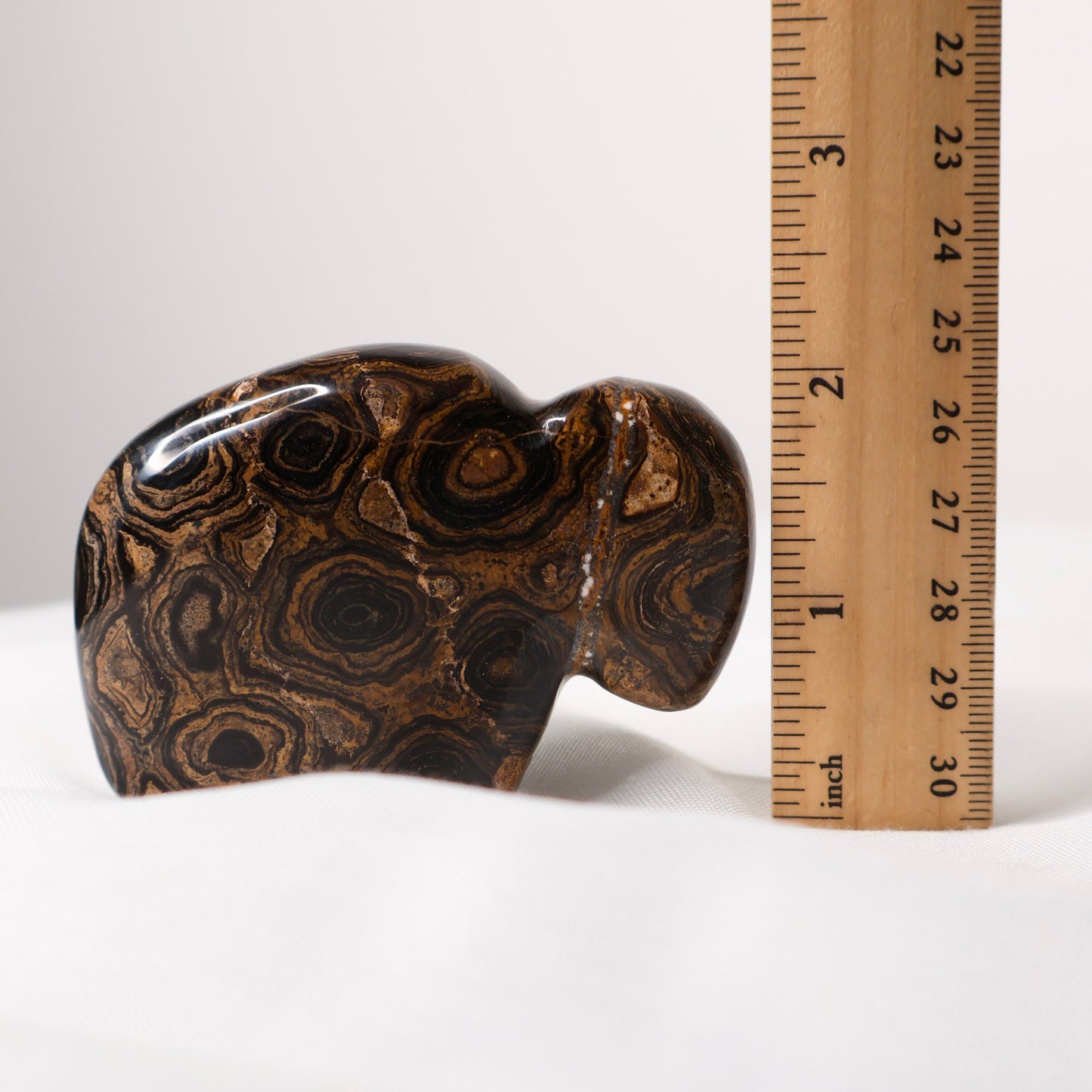 Stromatolite Buffalo Carving