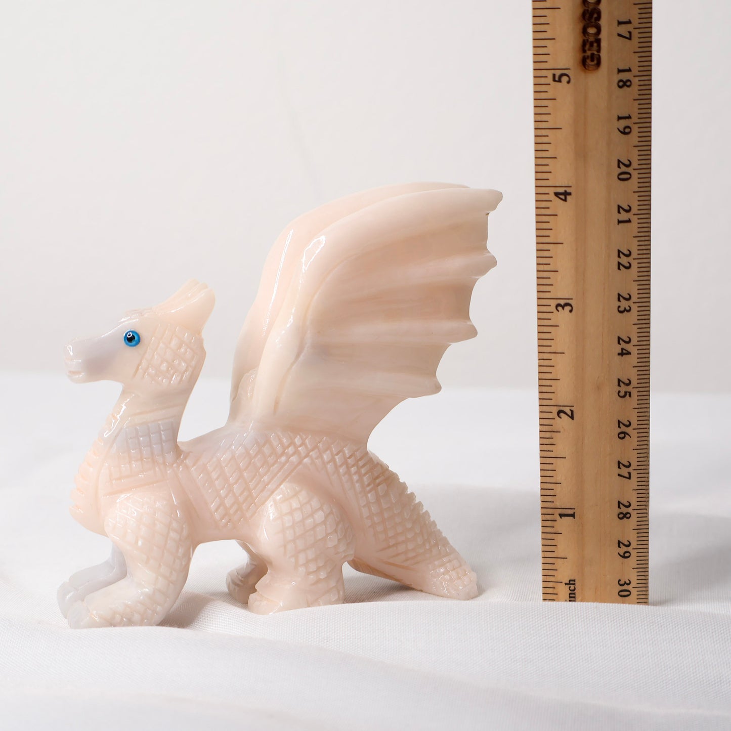 Peruvian Dragon Soapstone Carving