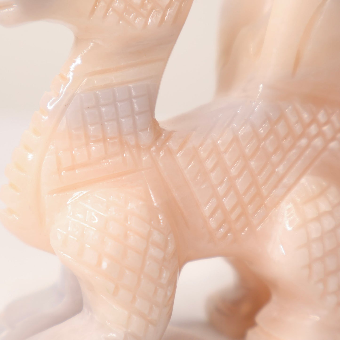 Peruvian Dragon Soapstone Carving