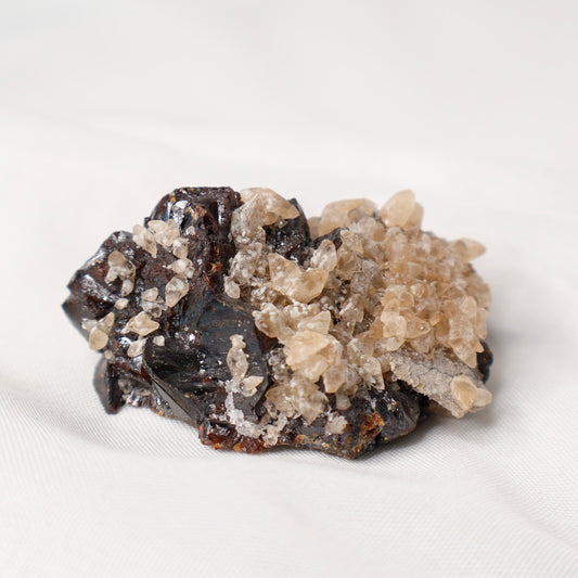 Sphalerite with Calcite Elmwood Tennessee