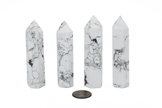 Howlite Obelisk