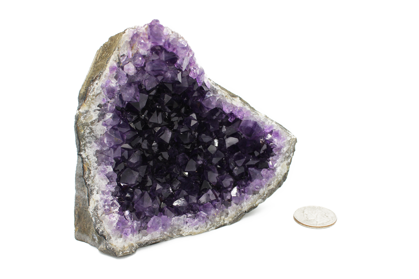 Premium Cut Base Amethyst - #29