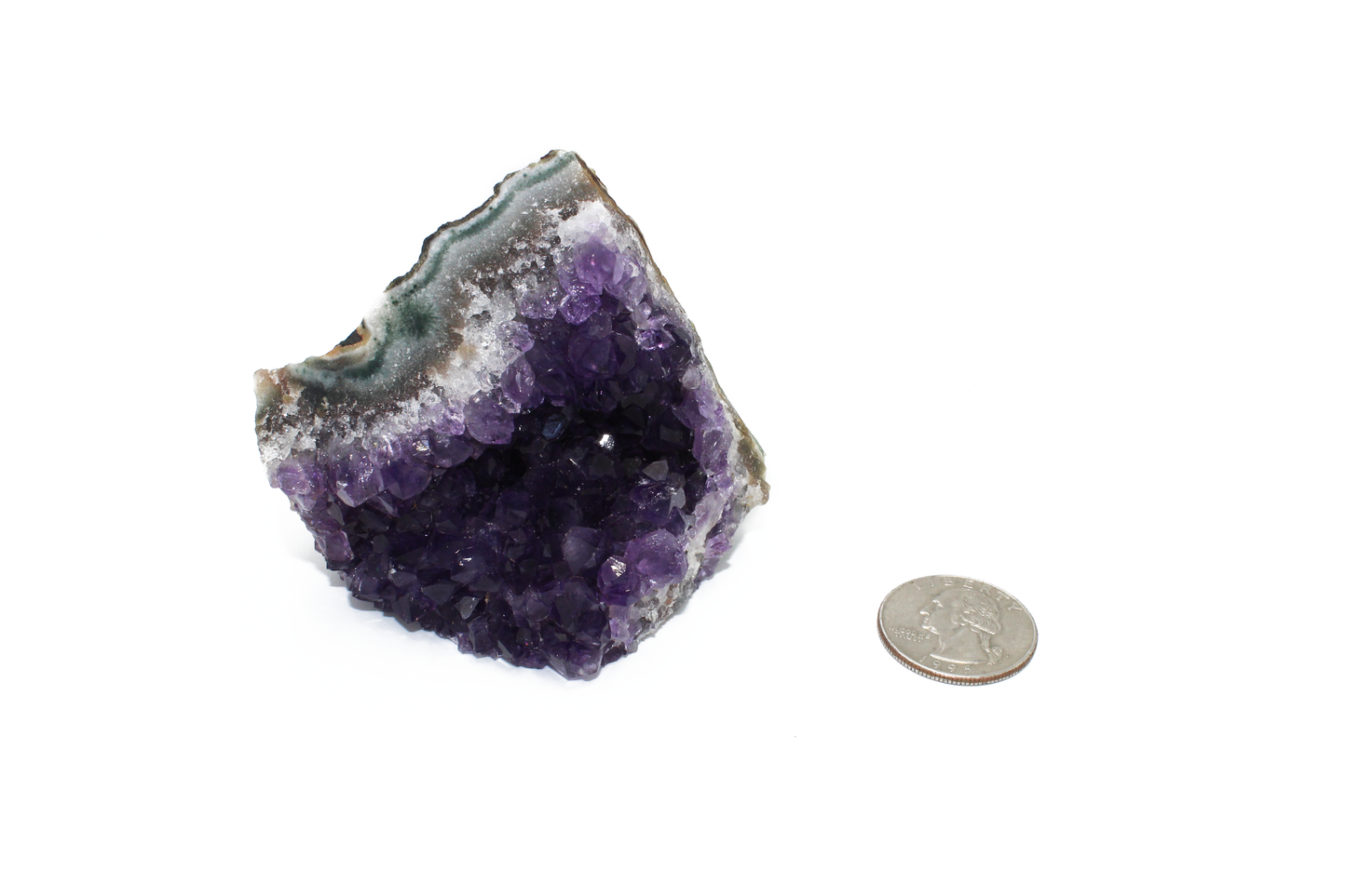 Premium Cut Base Amethyst - #2