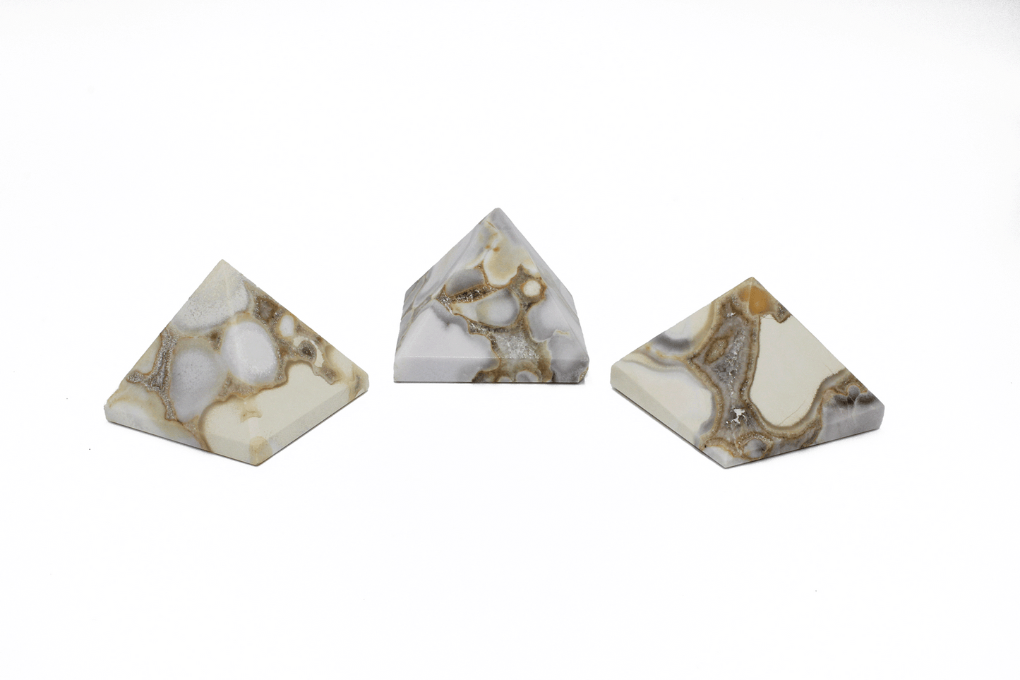 Small Spotted Agate Pyramid