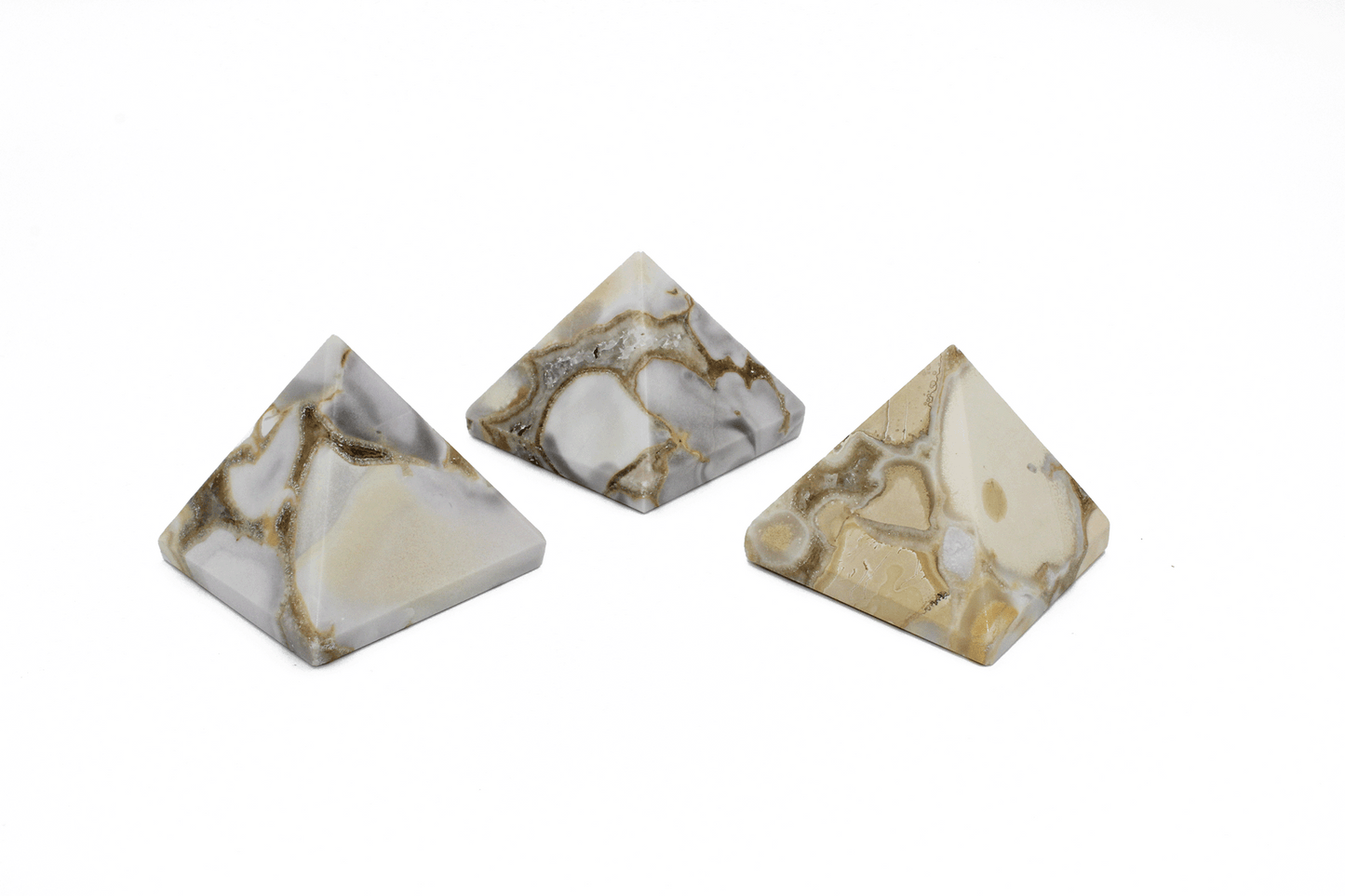 Small Spotted Agate Pyramid