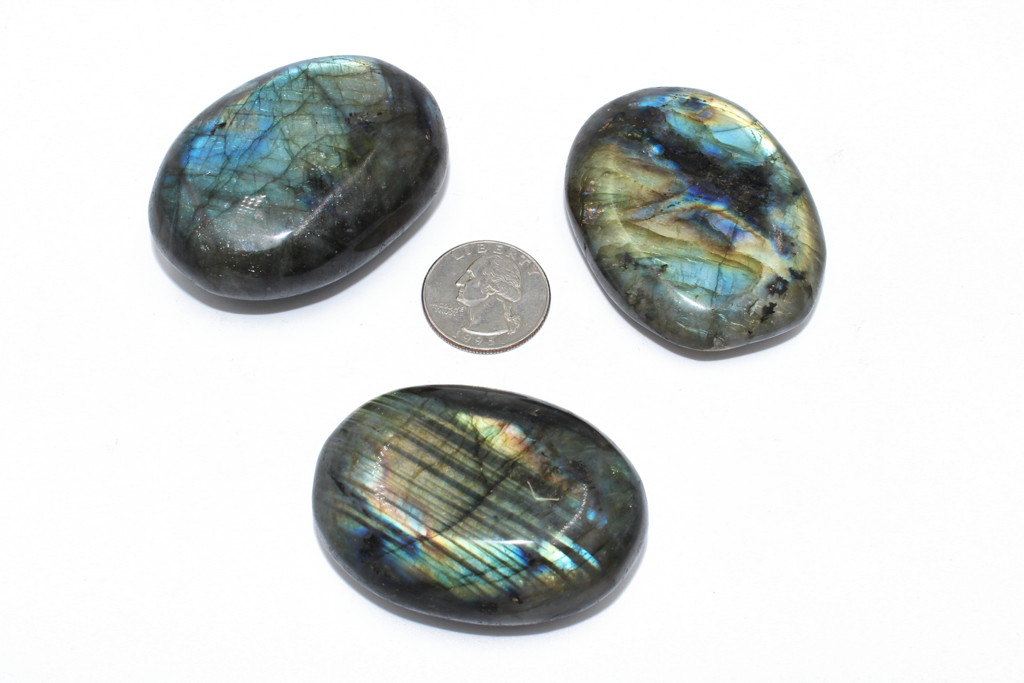 Labradorite Palm Stone (Medium)