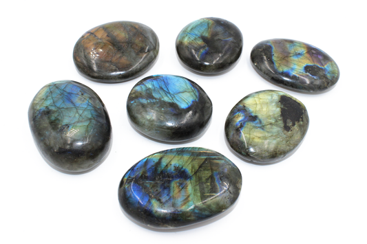 Labradorite Palm Stone (Medium)