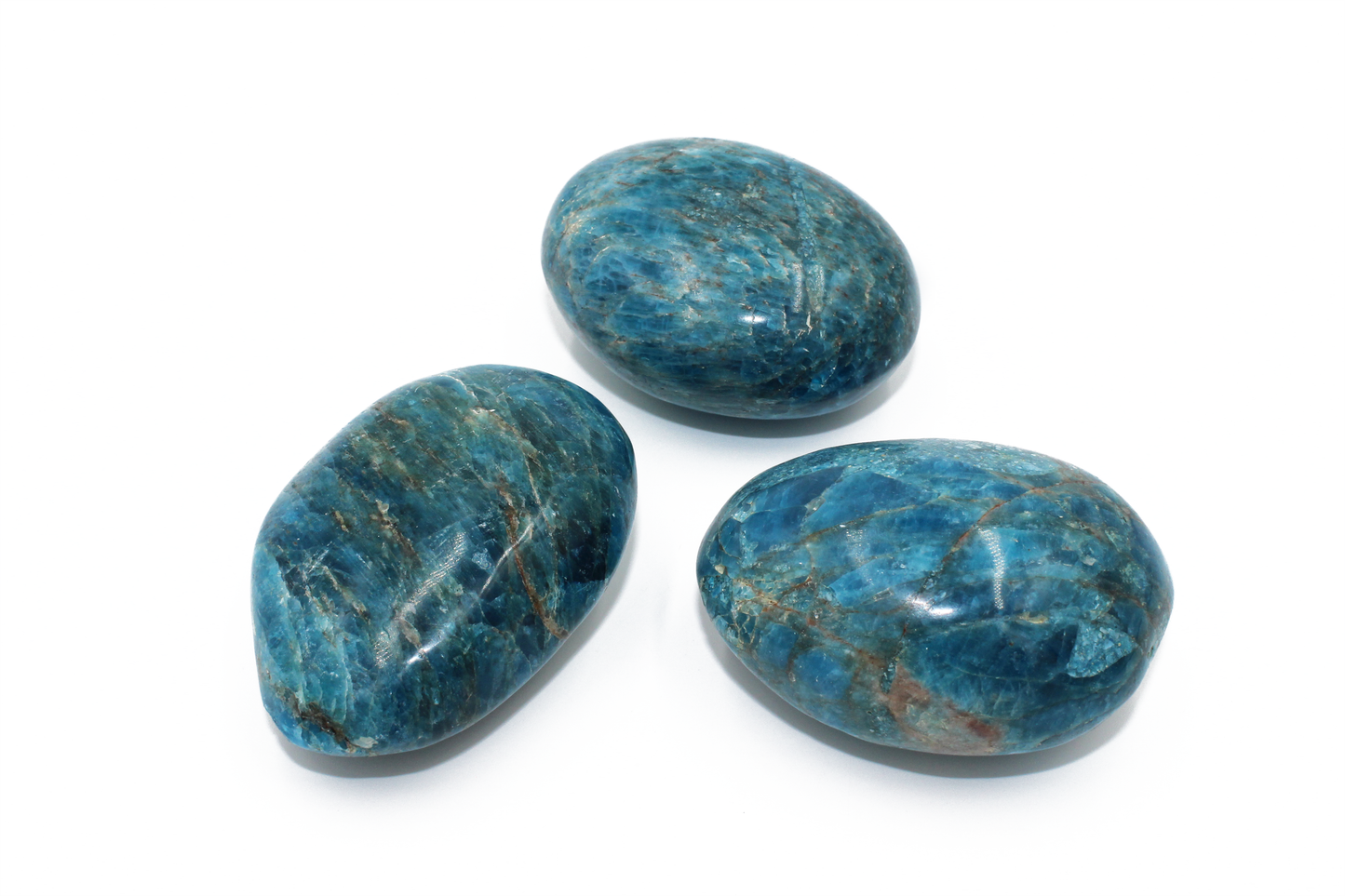 Blue Apatite Palm Stone