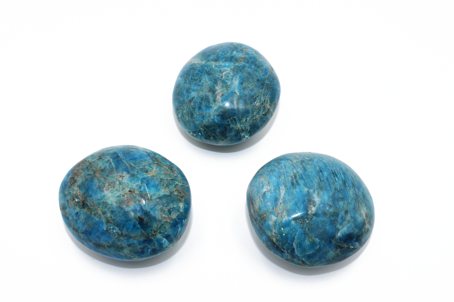 Blue Apatite Palm Stone