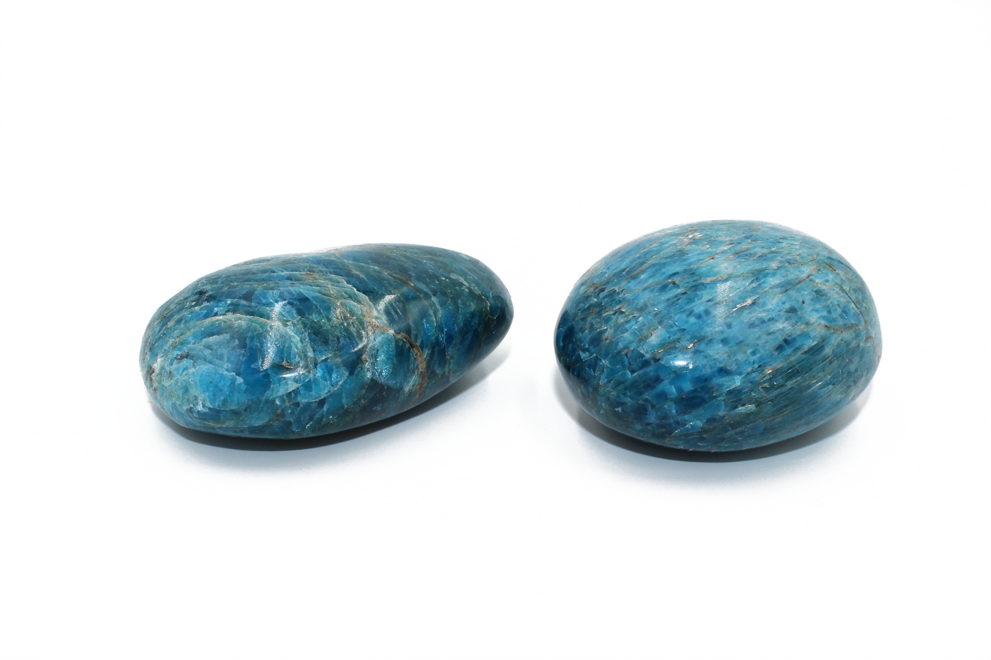 Blue Apatite Palm Stone