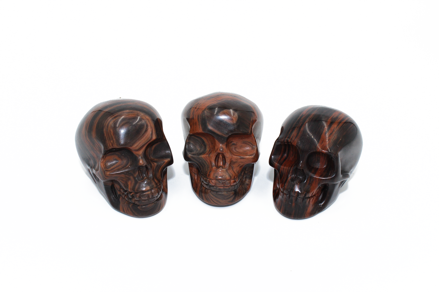 Mahogany Obsidian Skull