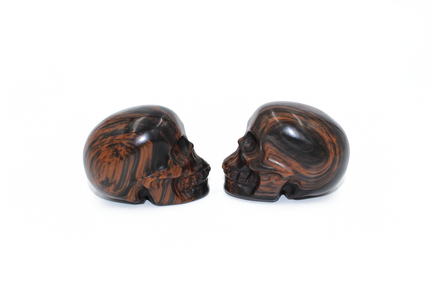 Mahogany Obsidian Skull