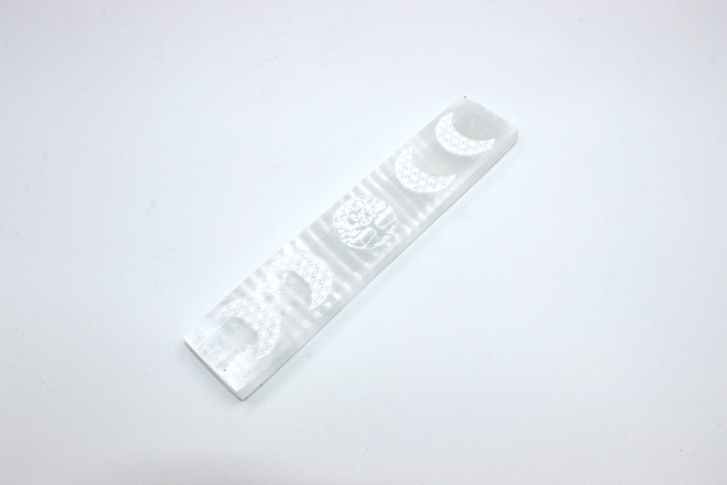 Engraved Selenite Bar