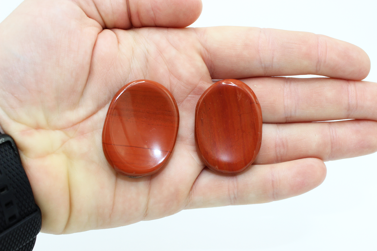 Red Jasper Worry Stone