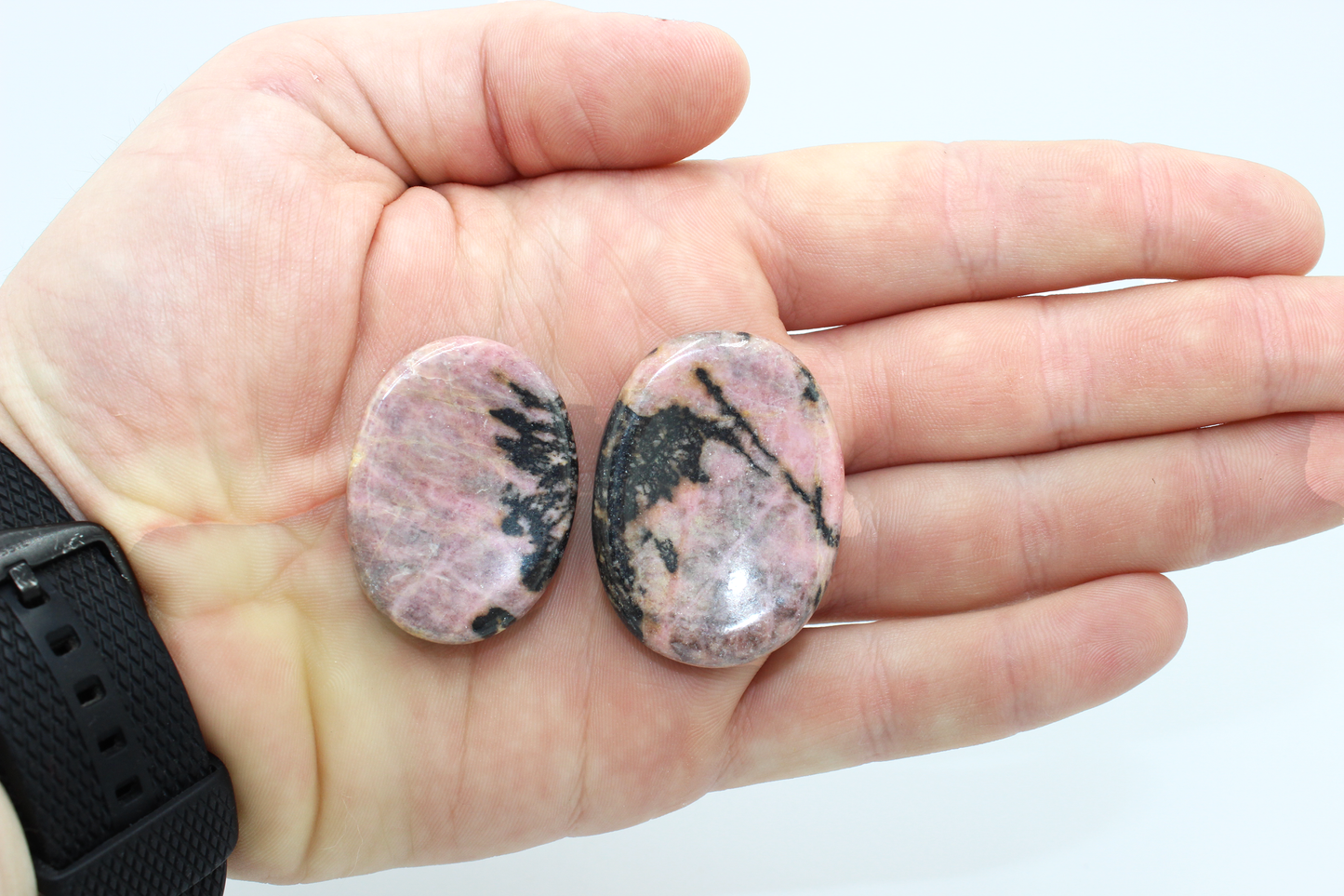 Rhodonite Worry Stone