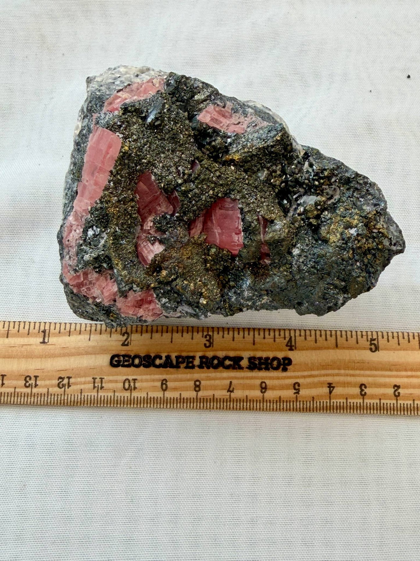 Rhodochrosite Tetrahedrite, Sweet Home Mine