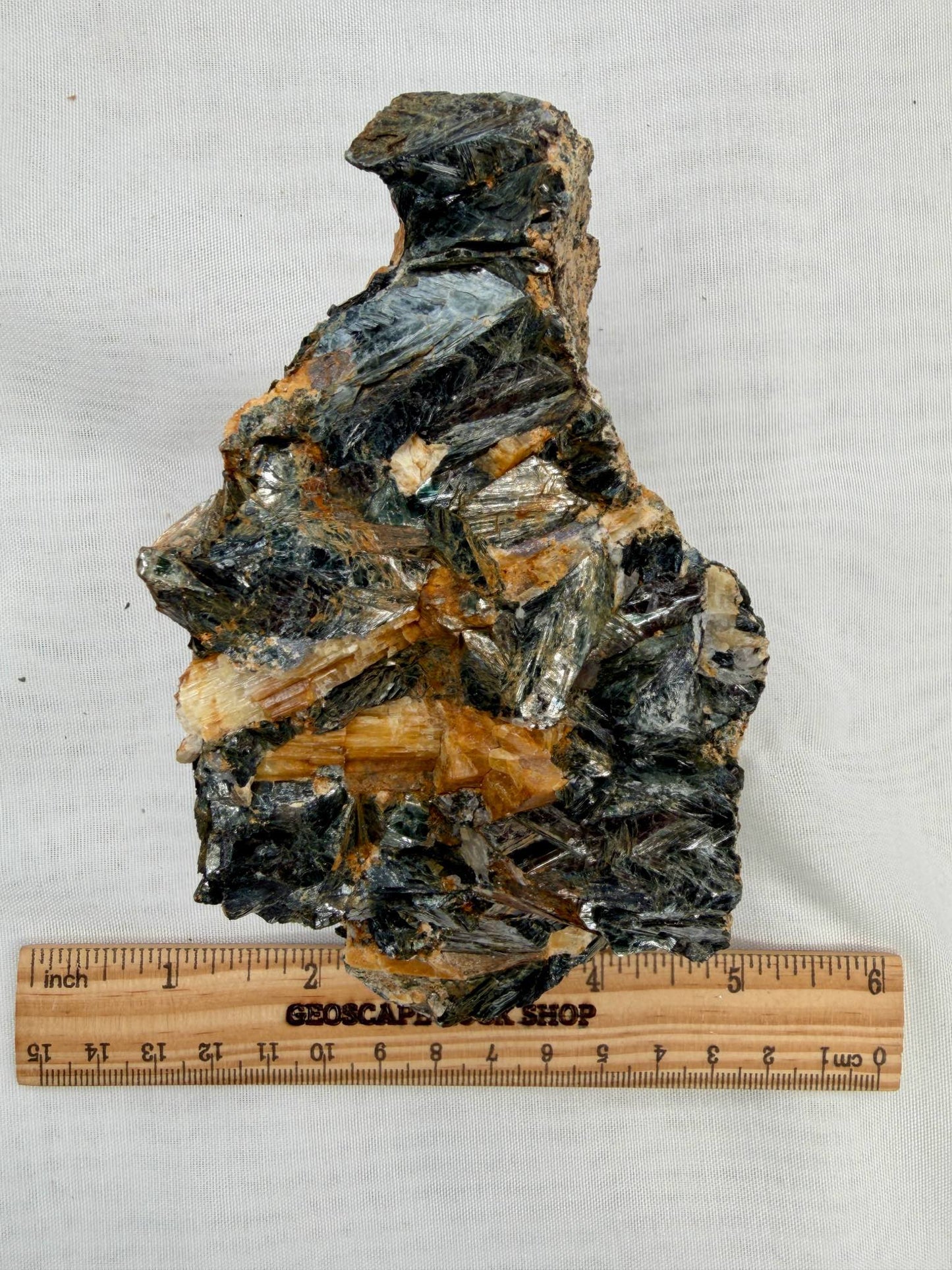 Biotite and Yellow Tourmaline