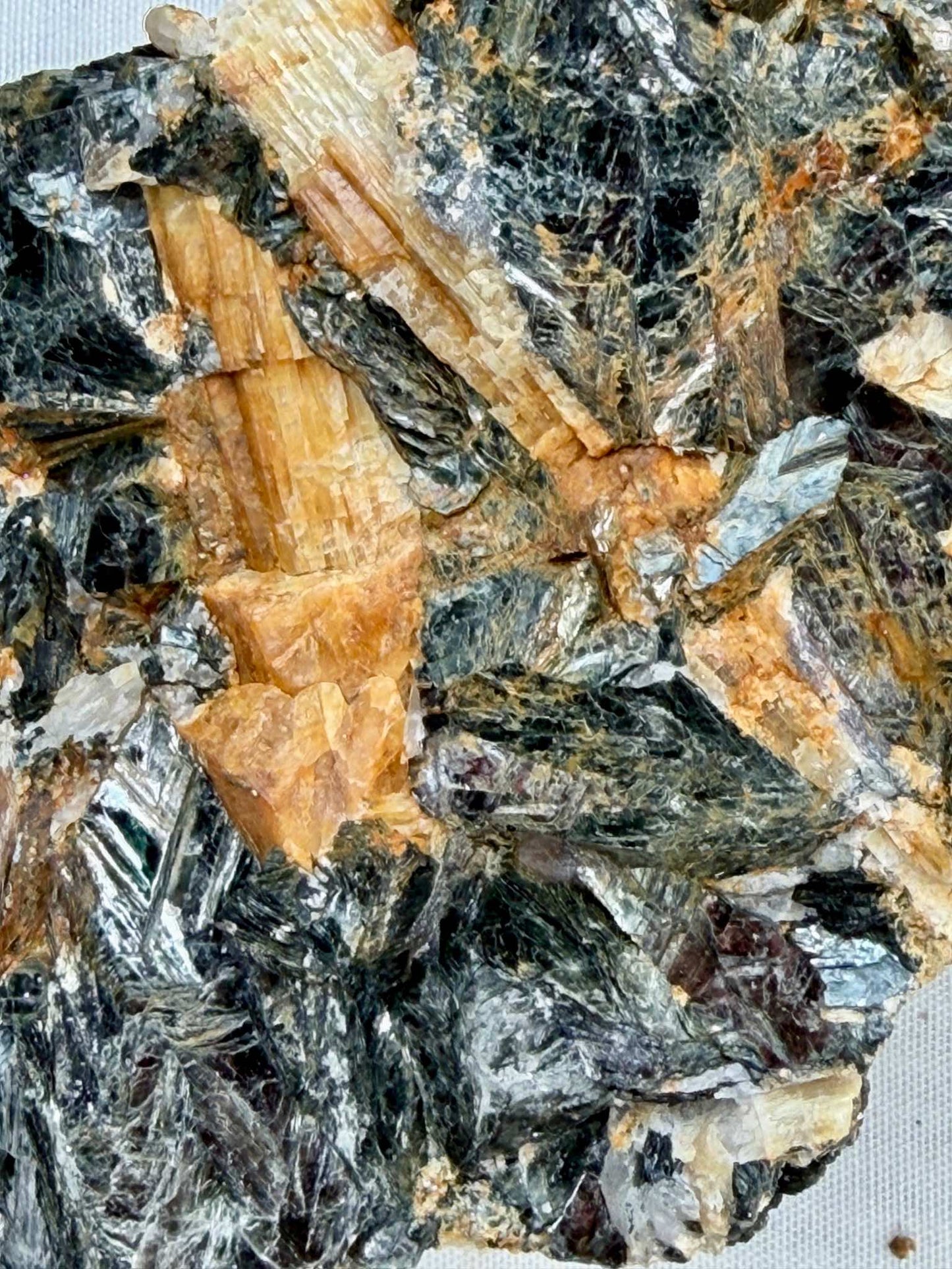 Biotite and Yellow Tourmaline