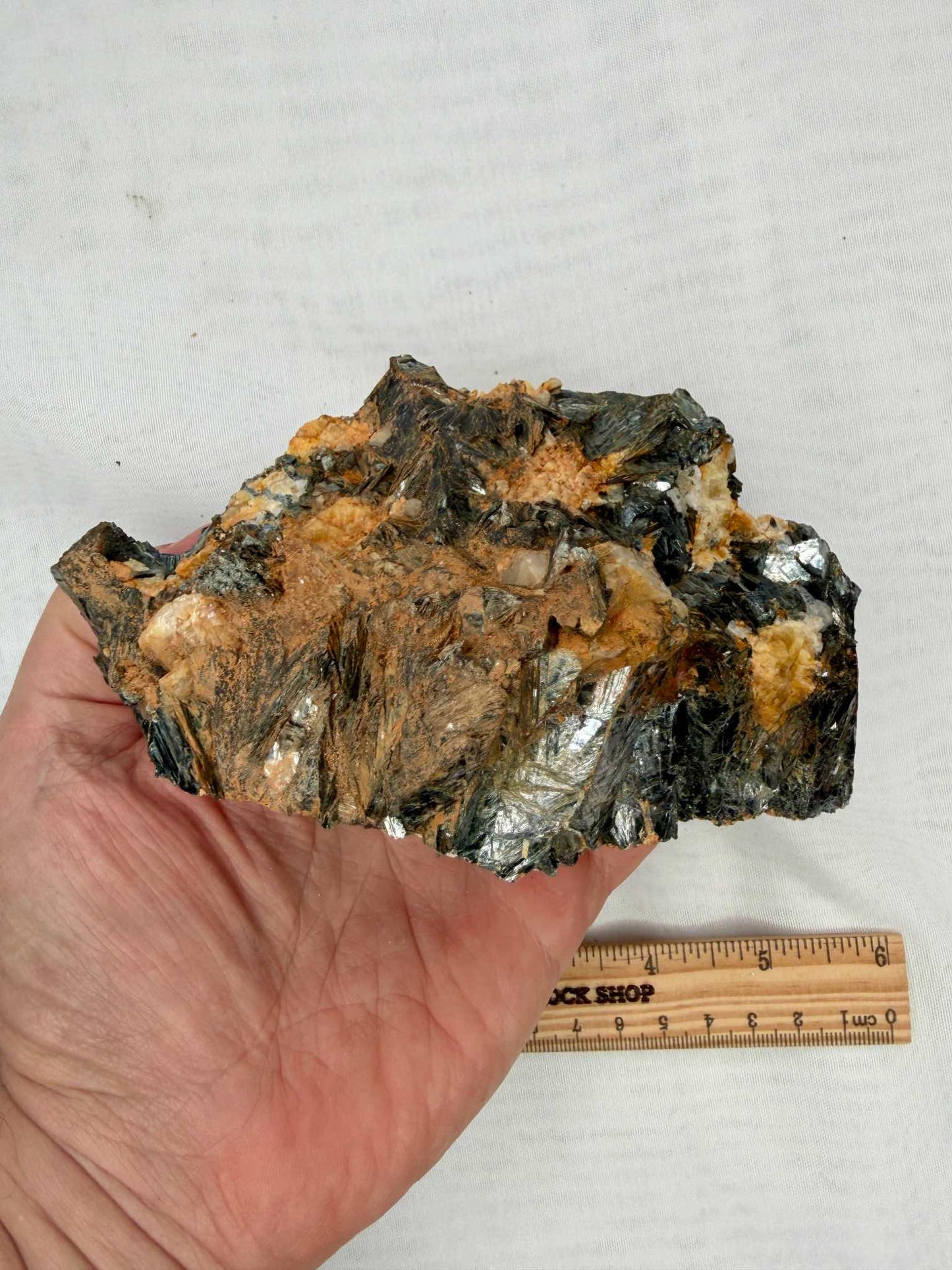Biotite and Yellow Tourmaline